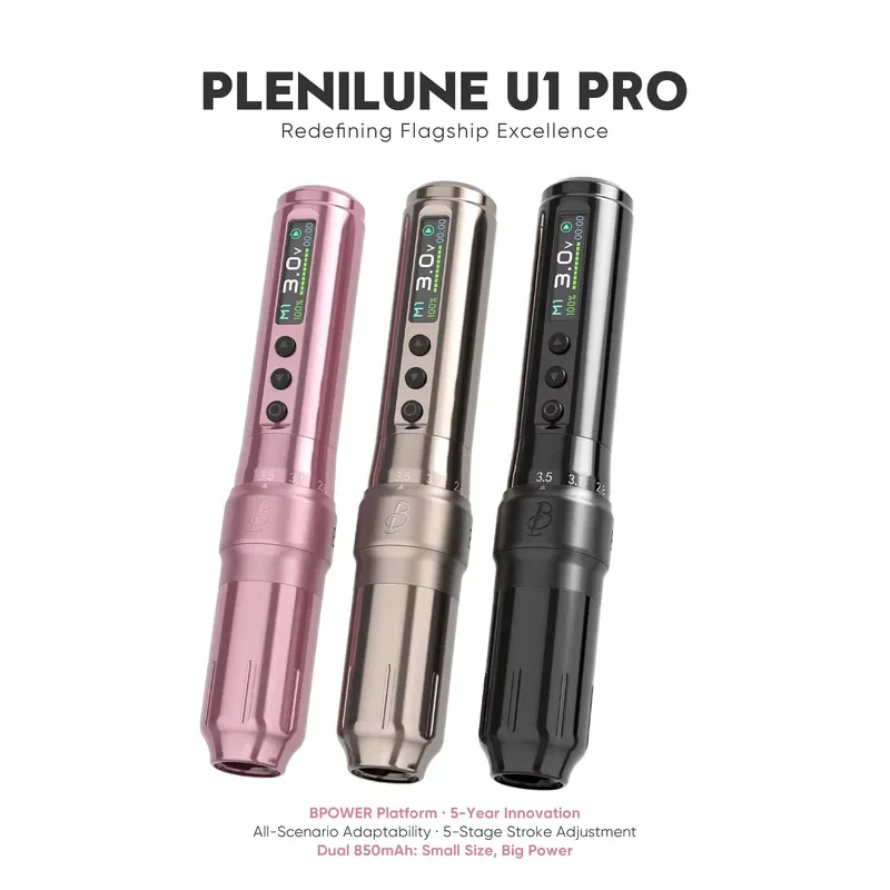 for Biomaser U1 Pro wireless tattoo machine pen professional artist home cordless rotating tattoo gun