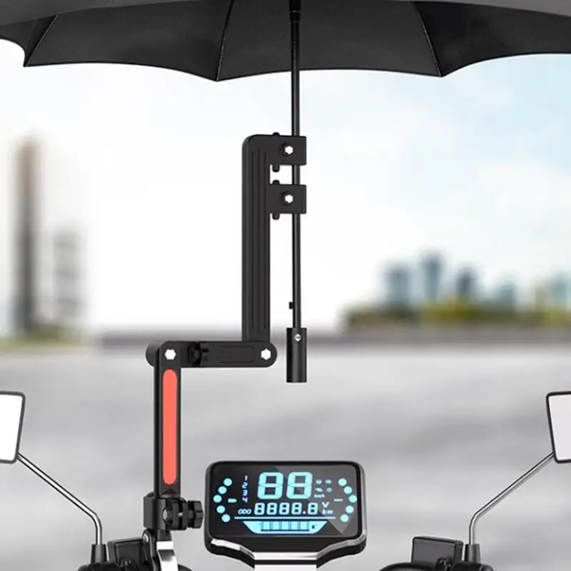 Bicycle Umbrella Holder Wheelchair Umbrella Connector Stroller Umbrella Stands Any Angle Swivel Rain Gear Tool