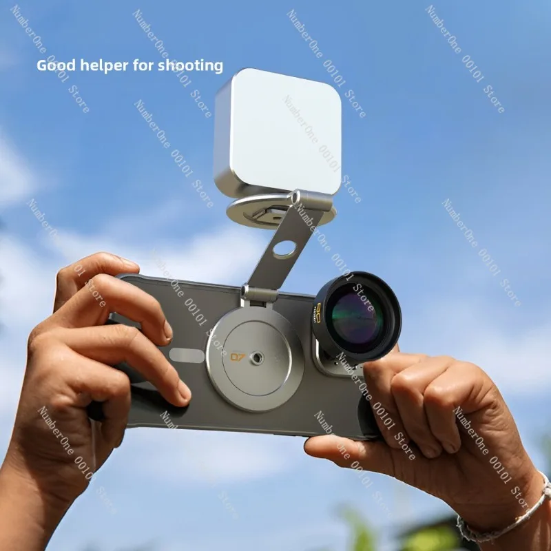 Mobile  double magnetic bracket  professional photography cold boot accessories for Android camera SLR