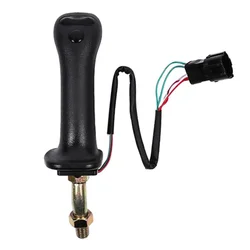 Daewoo Doosan DH DX150 için 3 düğmeler ekskavatör Joystick takma kolu dişliler 215 225 300 370-9C sol kontrol çubuğu