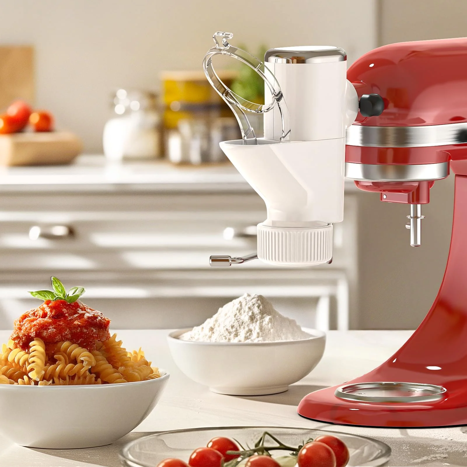 

Пресс-насадка для макаронных изделий Gvode для миксеров KitchenAid, 7, сменные пластины, аксессуары для экструдера для макарон