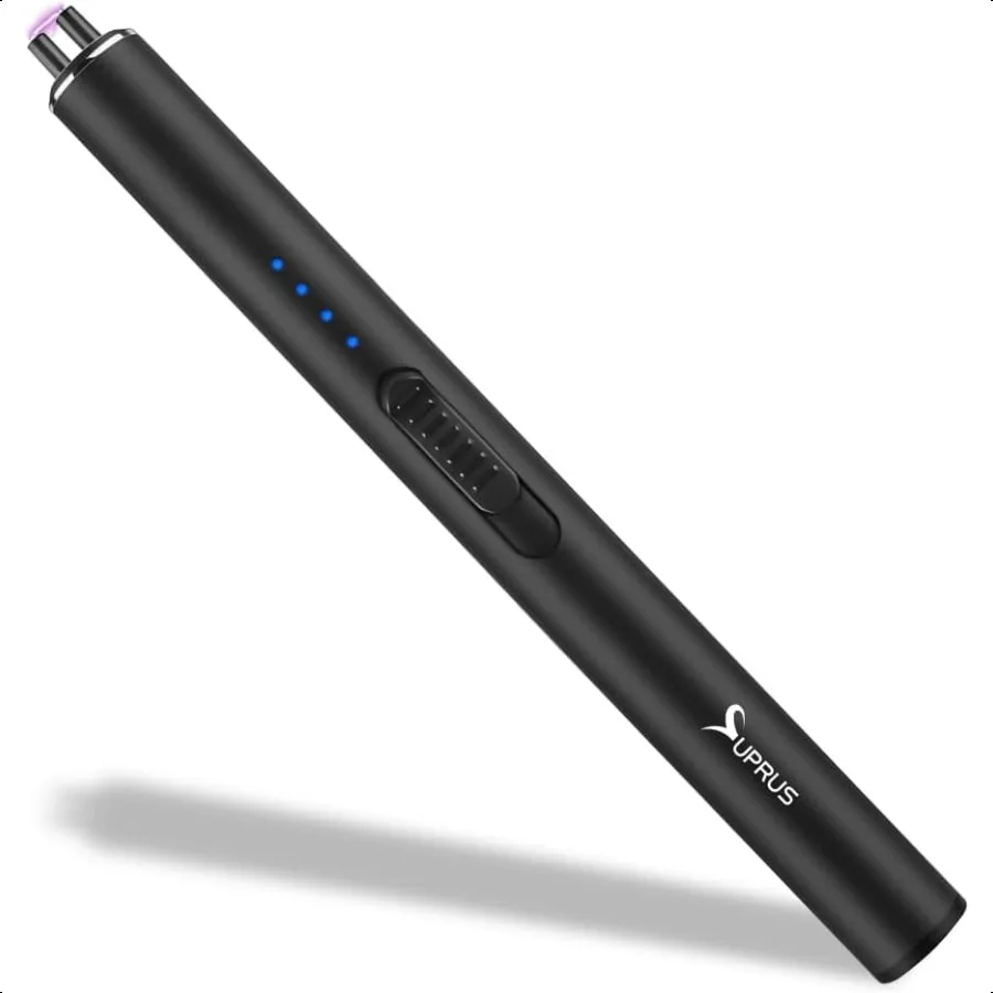 

Электрическая зажигалка Arc Windproof Flamel USB Аккумуляторная зажигалка с предохранительным замком Черная