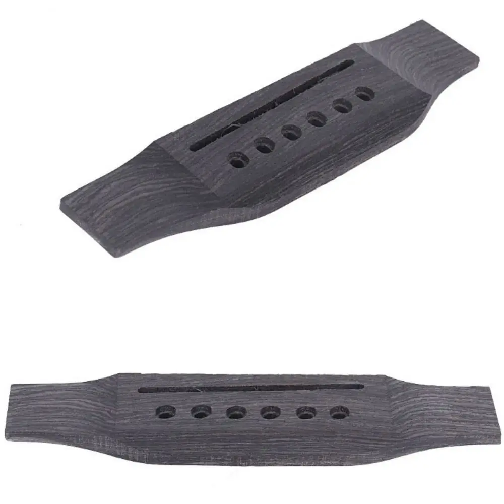 Wood Acoustic Guitar Bridge Pins Rosewood Lower Saddle Nut Sets Rosewood Tailpiece Qin Ma Wood Guitar Saddle Bridge