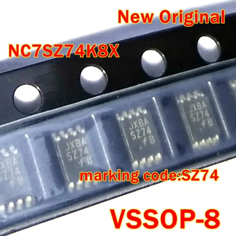 Nc7Sz74K8X Vssop-8 New and Original Tinylogic Uhs D-Type Flip-Flop with Preset and Clear Marking Code Sz74