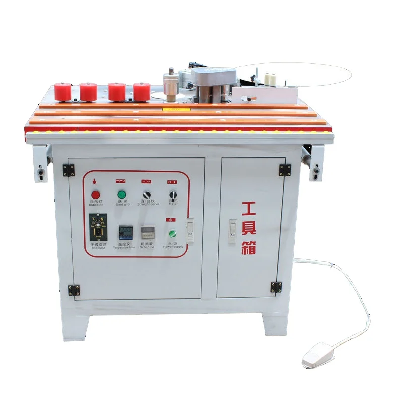 

Pre-milling 45 Degree Edge Banding Machine With Auto Gluing and Trimming Buffing and Automatic End Cutting
