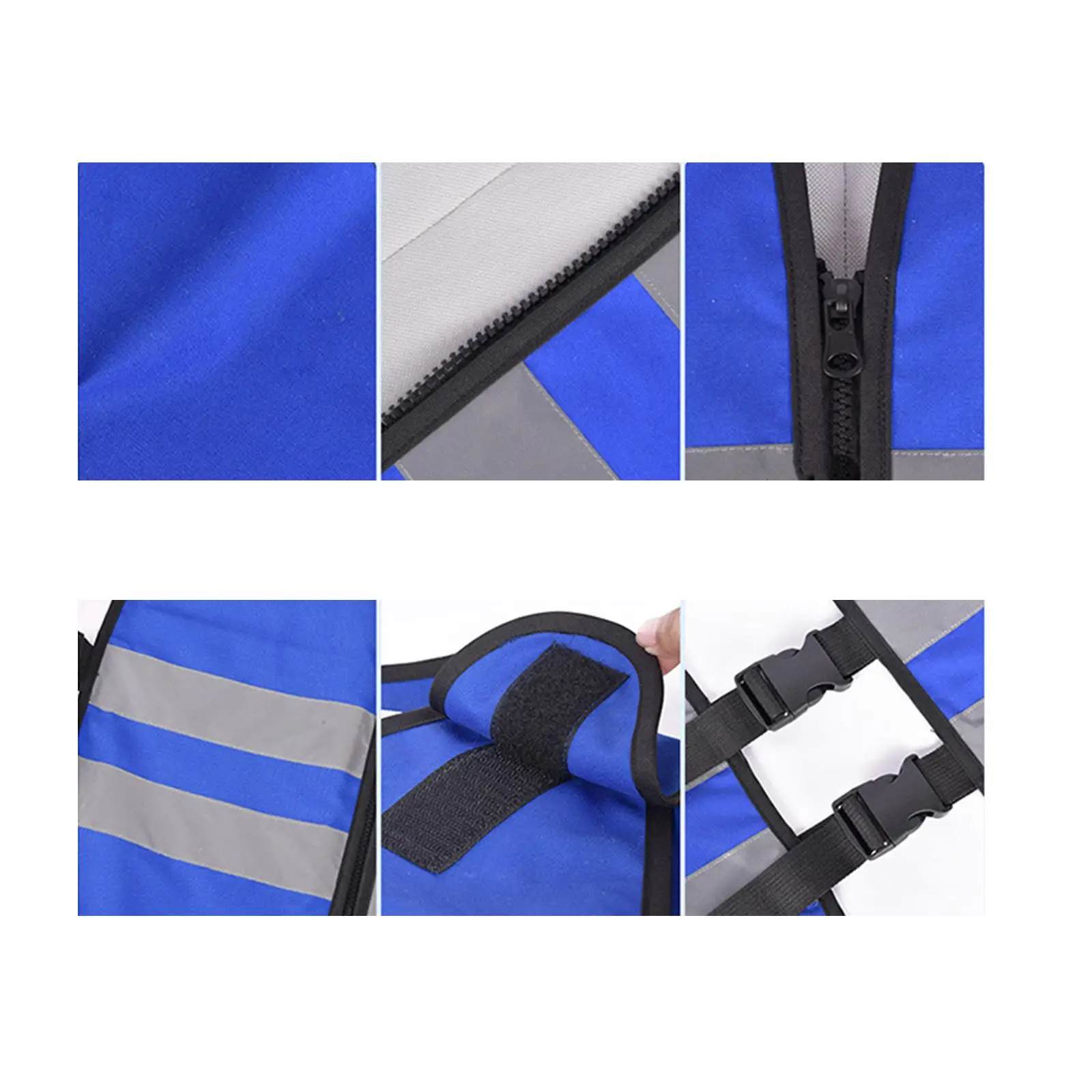 Ice Pack Cooling Vest Adjustable Canvas Safety Vest High Visibility Cool Vest for Motorcycle Cycling Gardening Construction