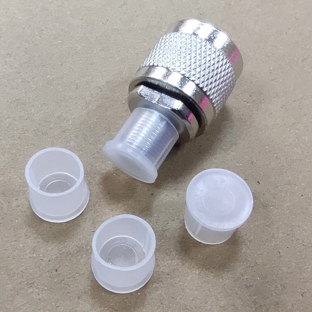 Защитная крышка разъема типа F, ТВ-приемник CATV, британская система, неиспользованный ТВ-сигнал, разъем F, защитная крышка, 50 шт.