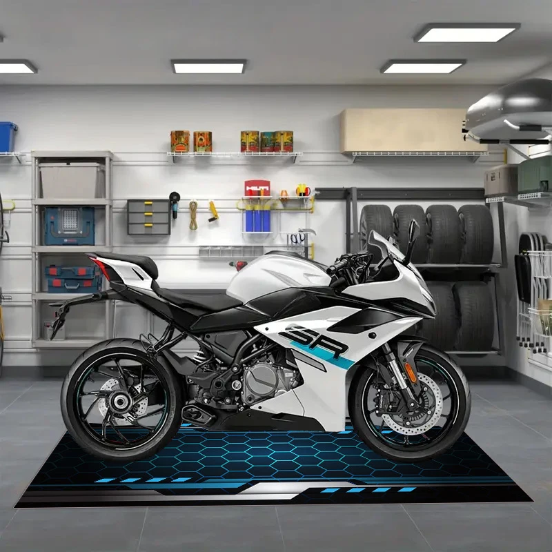 New Arrival Ducati Logo Motorcycle Floor Mat Non-Slip Garage Carpet for Bike