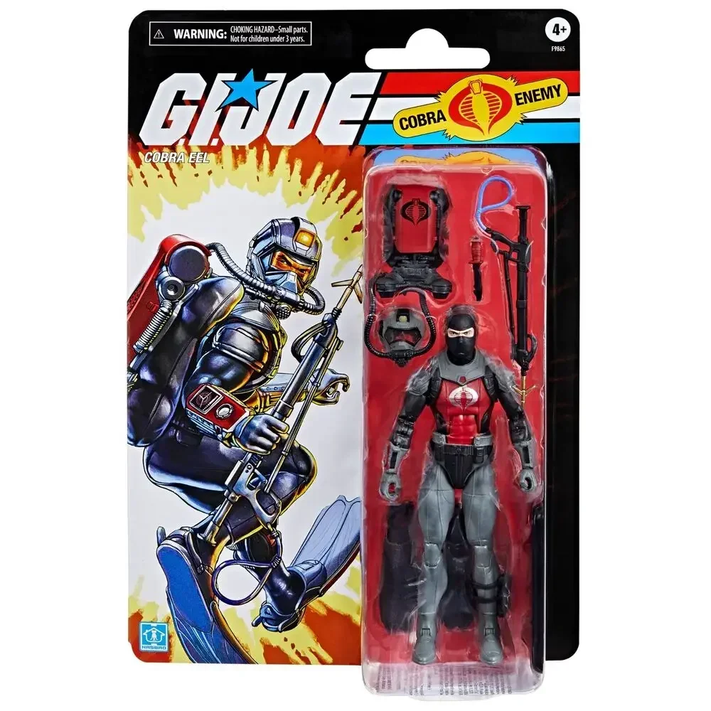 

In Stock G.I. Joe GI Joe Classfied Series Retro Cardback 6" Cobra Eel Action Figure Model Collection Toys Hobby Gifts Dolls