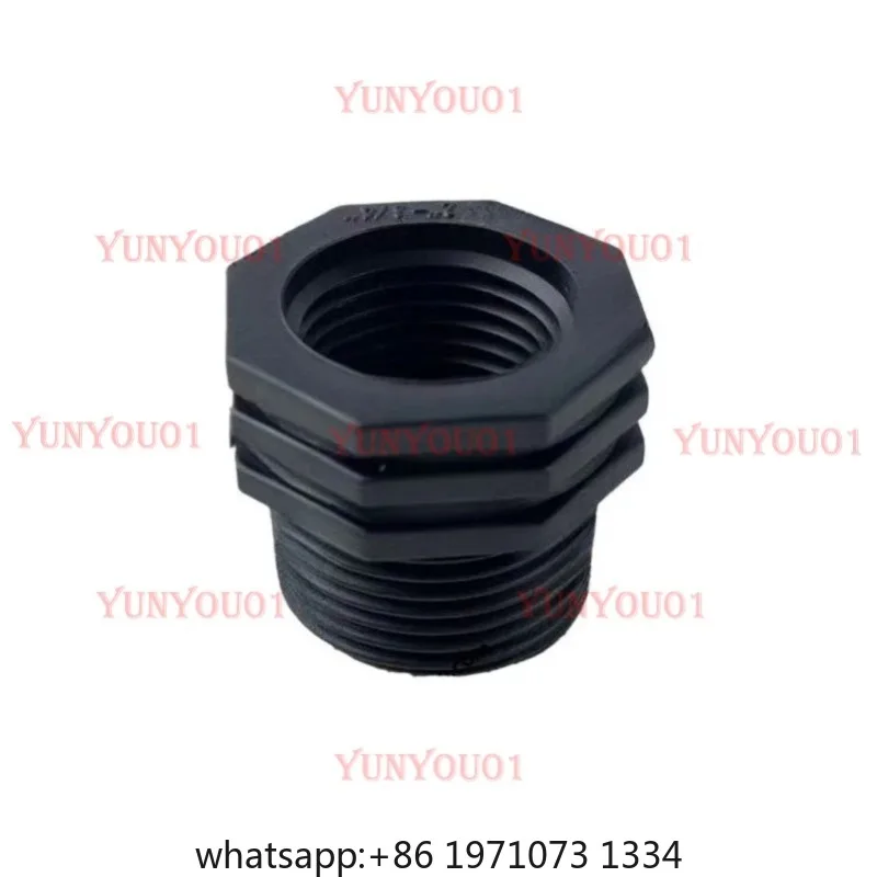 PE Water Pipe To Wire, Drip Irrigation Pipe Main Pipe Accessories Pvc Threaded Joint Filling Core, Conversion Head