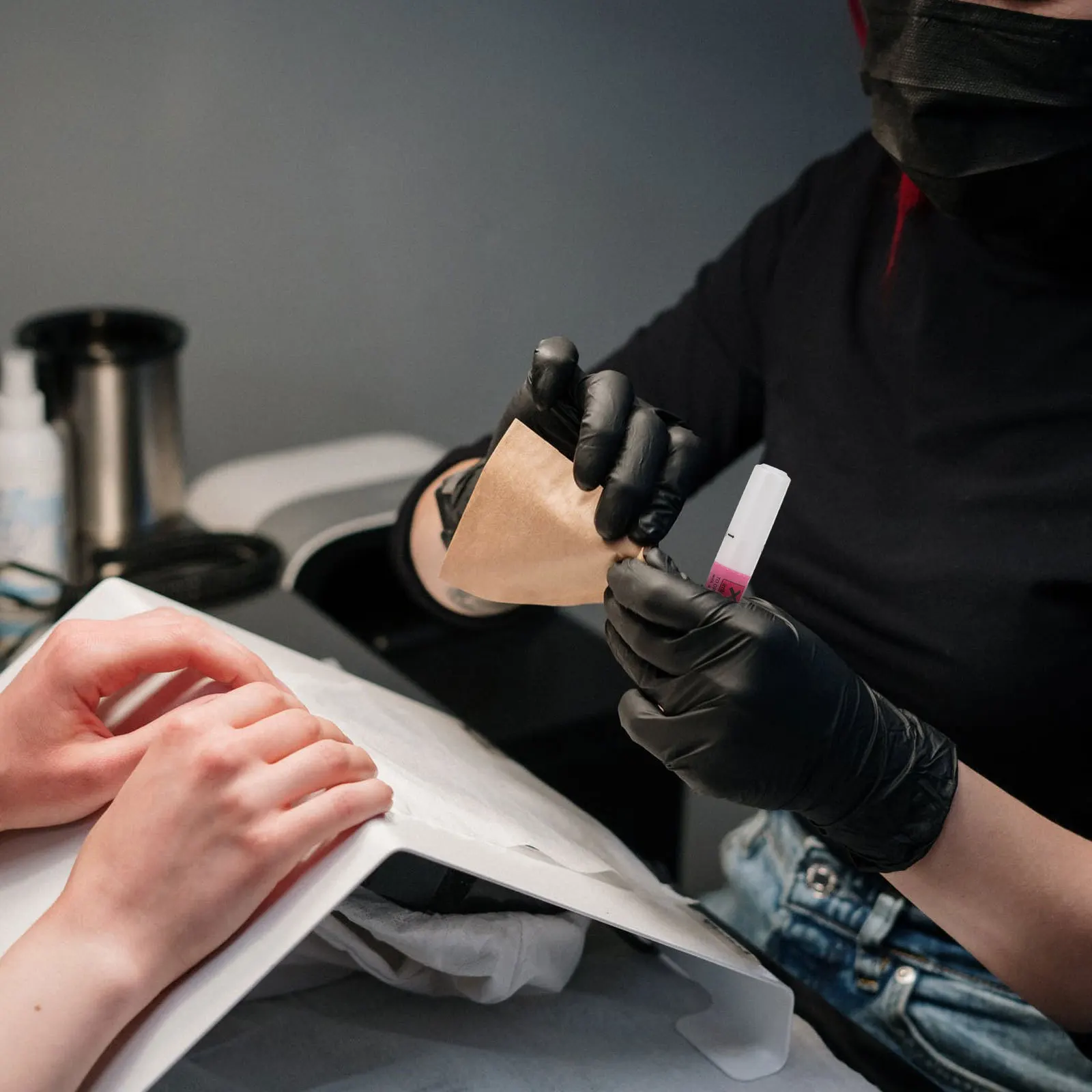 4 set 2G adesivo forte adesivo rapido per manicure fai da te uso professionale in salone manicure arte colla speciale per unghie pratica