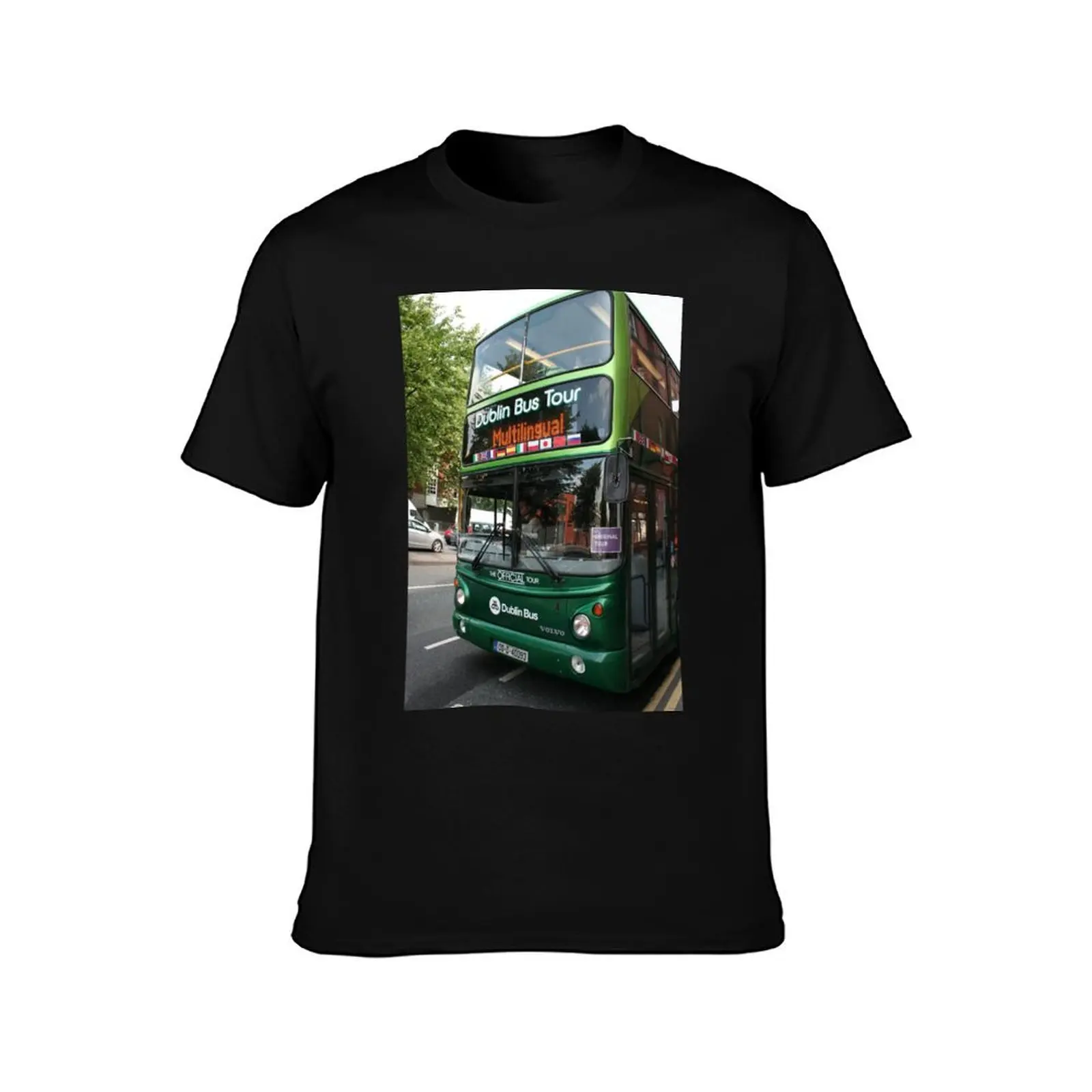 Irish bus T-Shirt t shirt man plain T-Shirt