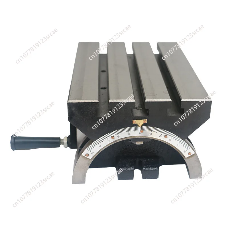 Adjustable Angle Workbench Workbench Milling Machine 10 Inch Multifunctional Drilling Milling Auxiliary Support Table For Metal