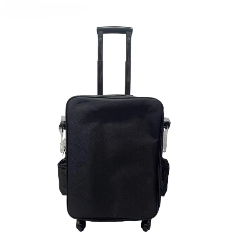 Large capacity professional double-layer tie rod luggage professional tattoo embroidery cosmetic case