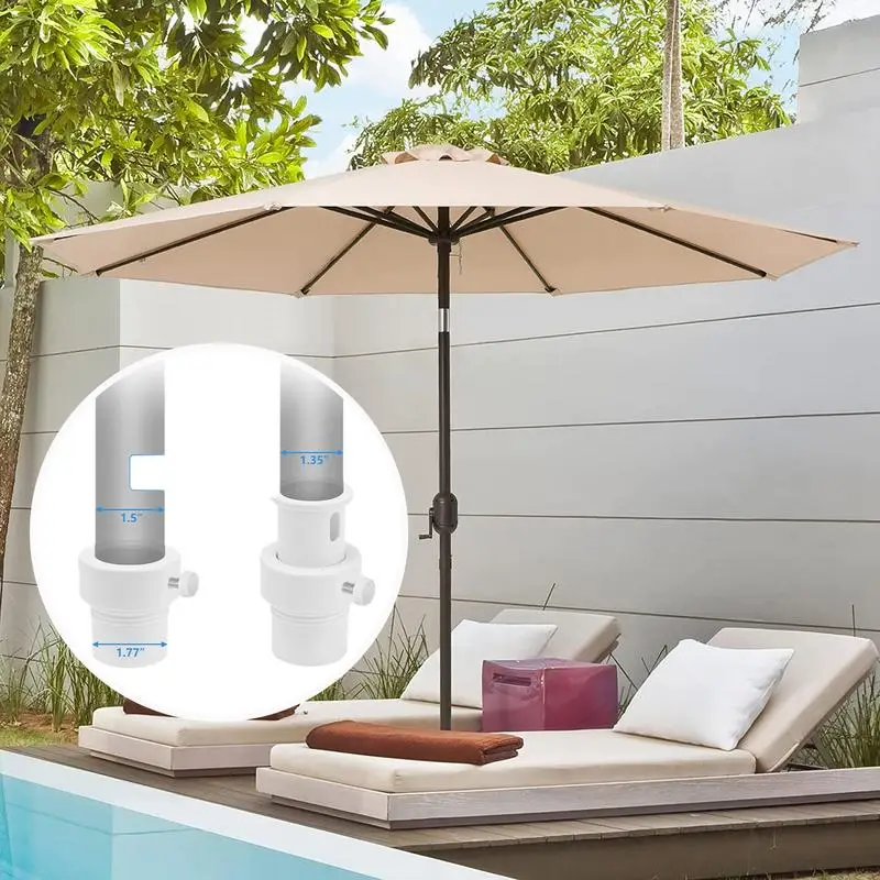 Umbrella Pole Stabilizer Umbrella Base Insert Pole Accessories Hole Support For Women Men Swimming Picnic Outdoor Underwater