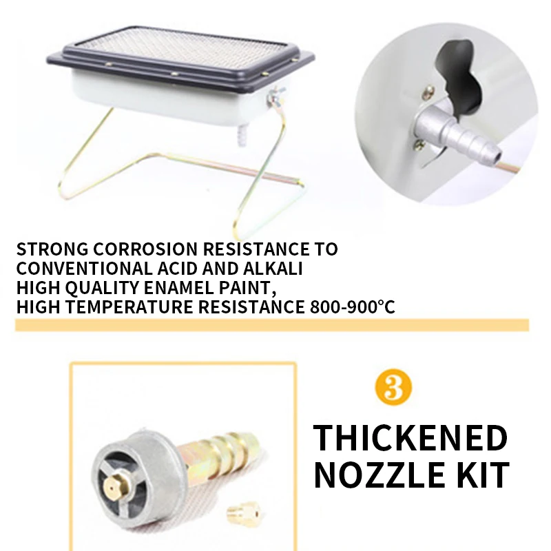 屋内および屋外の赤外線ガスヒーター,ミニ赤外線ガスストーブ,家庭用,プロパン,天然ガスヒーター