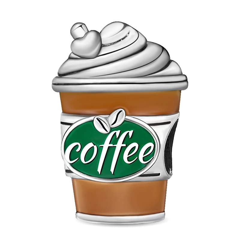 925 فضة نباتات جوز الهند الزهور كعكة قلادة حبة سوار ذاتي الصنع الإسورة صنع هدية من المجوهرات الجميلة عالية الجودة #2