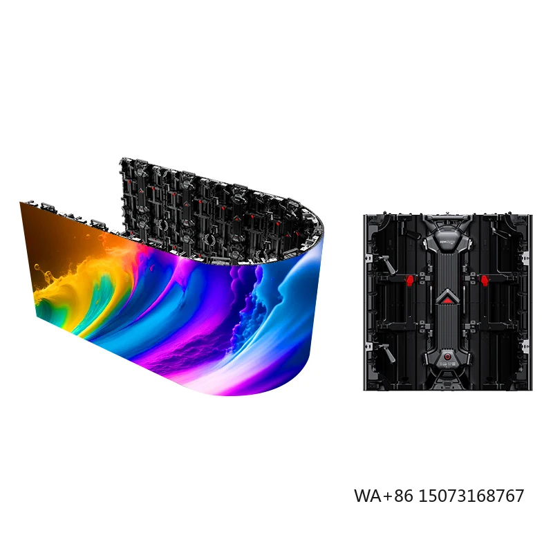 

DDW Flex Series Indoor Outdoor Curved LED Video Wall Rental Screen IP65 Protection 5-Year Warranty High Brightness 3840Hz