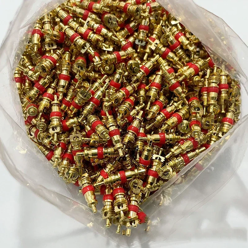 

50/100PCS Car Motorcycle Bicycle Tire American Valve Cores Car Tire Brass Valves 5v1 High Quality Pure Copper Native Valve Cores