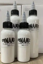 30ML 60ML 120ML  Natural Plant Professinal Tattoo Ink White Color Semi Permanent Makeup Pigment Paints Bottles Body Art Tool