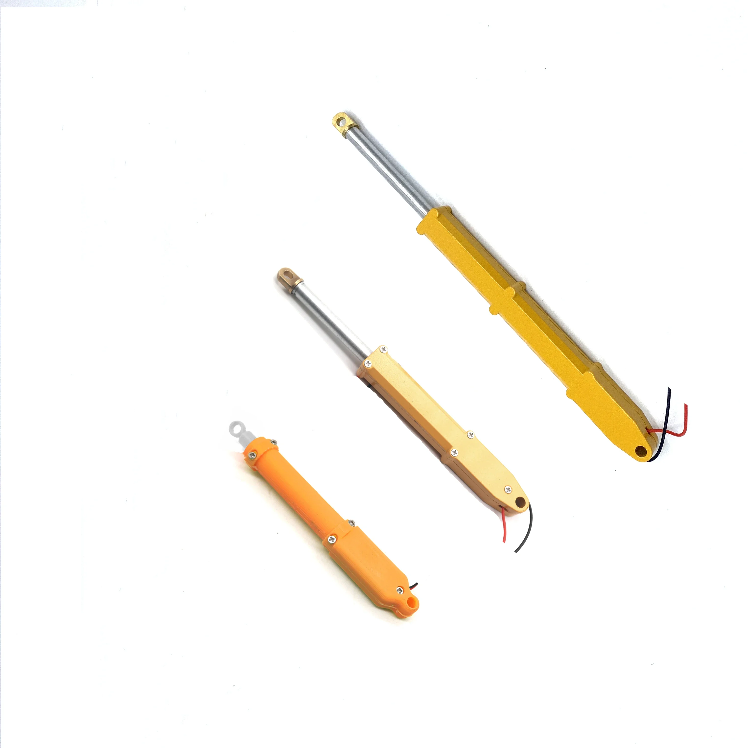 N20 45mm, 90mm Electric Pen Push Rod Excavator Dump Truck Model Accessories High Imitation Metal Cylinder Full Metal 3D Printing