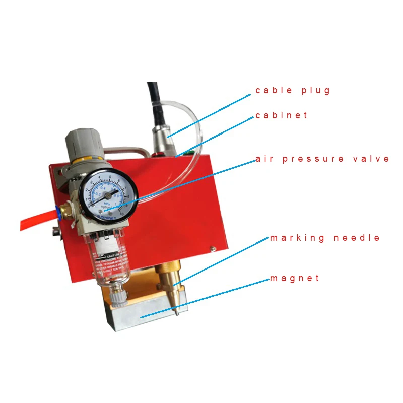 Smalleset Size Restamping Chassis Number Machine Restamping VIN Number Motorcycle Engraving Machine