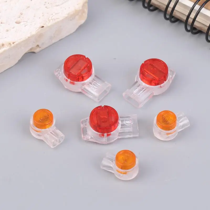 100Pcs/Pack Plastic K1 K3 Connector Crimp Terminal Wire Connection Rj45 Ethernet Cable Connector Telephone Line Terminal