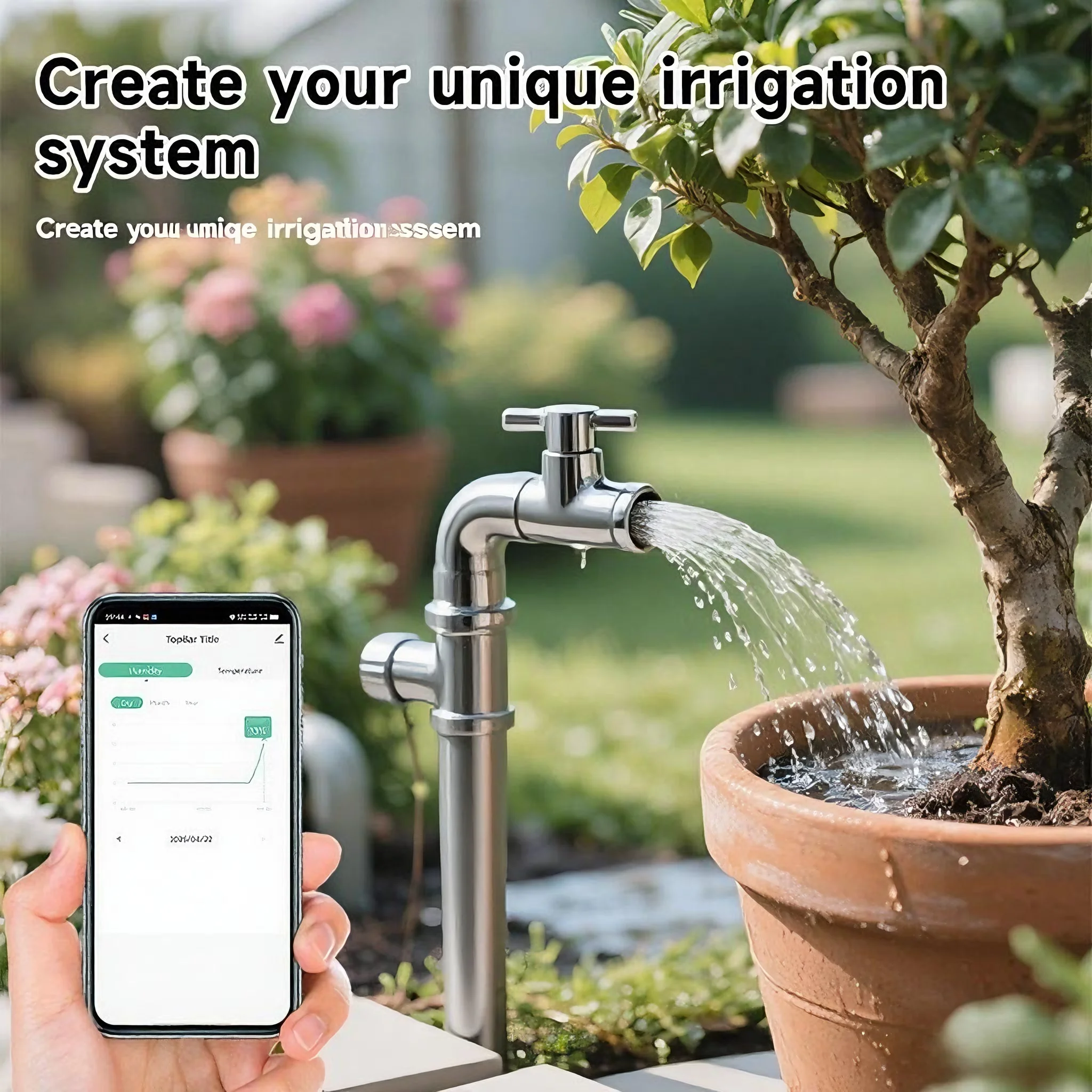 Tuya Smart Home، ZigBee مراقبة رطوبة التربة ودرجة الحرارة، مساعد زراعة الحديقة والعناية بالزهور، سقي الربط عن بعد #4