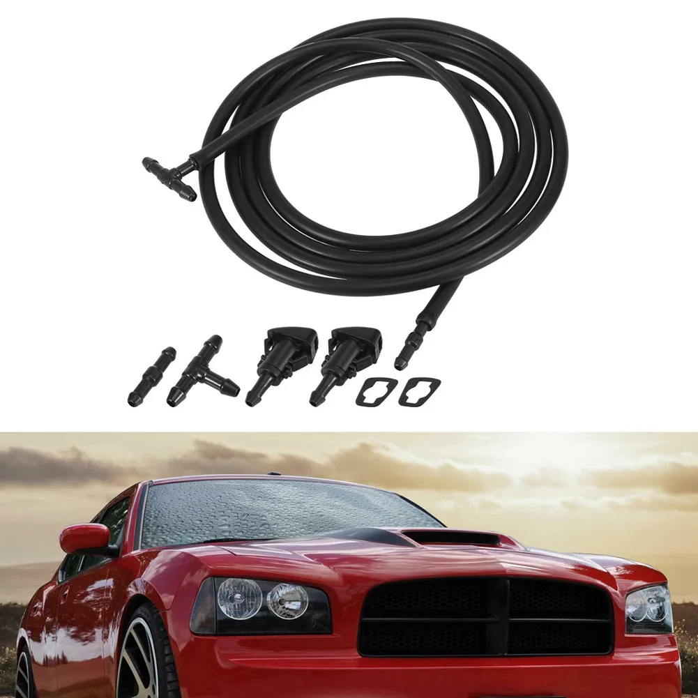 For Dodge Car Window Wiper Windshield Wiper Fluid Squirter Nozzle Kit For Ram For Chrysler 5113049AA Automotive Goods