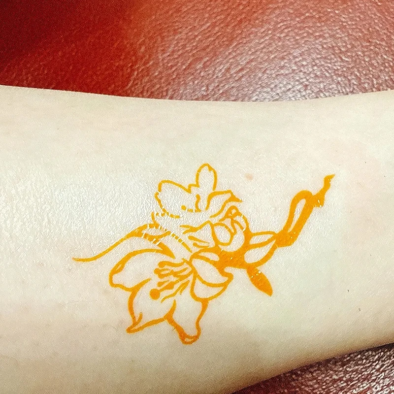 المسلسل التلفزيوني الرغبة إليوت كيبوكا تأثيري الوشم اللون الطوطم زهرة مقاوم للماء ملصقات الوشم وهمية هالوين حفلة تنكرية الدعامة #4