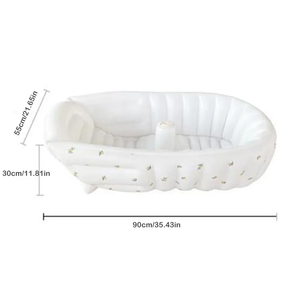 Animal-Themed Inflatable Baby Bathtub 6