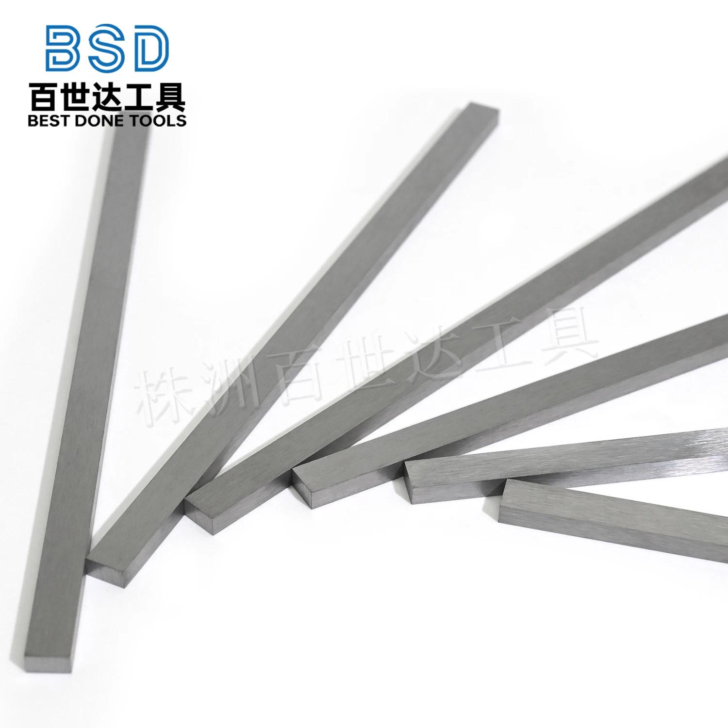 Barra cuadrada de carburo sólido sin pulir, resistente al desgaste