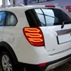 Chevrolet Captiva 2008-2017 용 자동차 미등 어셈블리 자동 후면 램프 업그레이드 LED 하이라이트 브레이크 라이트 도구 액세서리 5
