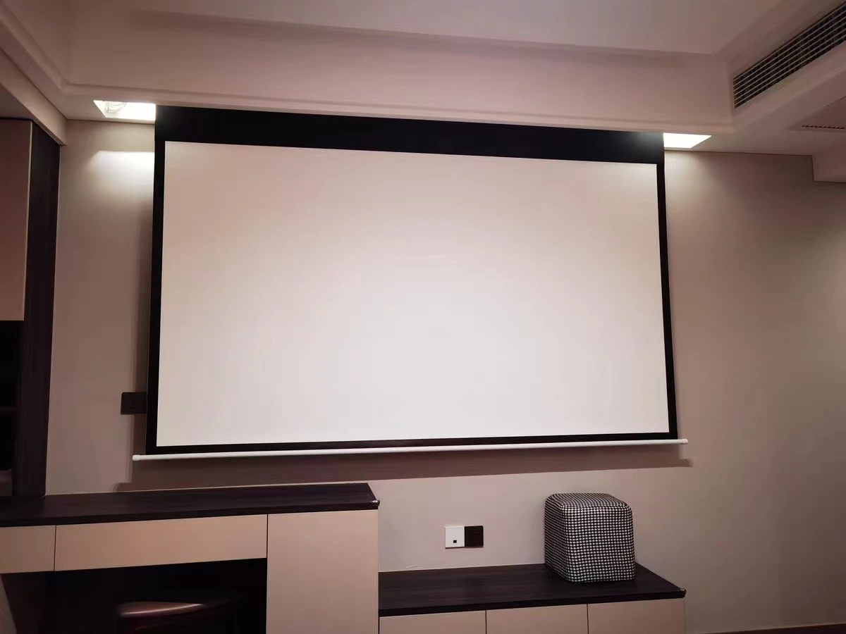 

Vidda Movie Screen 100 Inch Electric Photon Wall-Mounted Black 16:9 Screen Compatible Three-Color Smart Remote
