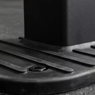 Anti Slip Rubber Foot For Fitness Rack Stable Base Mats For Squat Cage Power Tower Home Equipment Noise Reduction Accessory