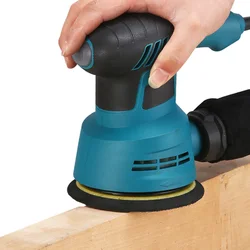 T 300W  Random Orbital Electric Sander 6 speed Adjustment with Dust Removal Function for Wood Furniture Metal Car Polishing