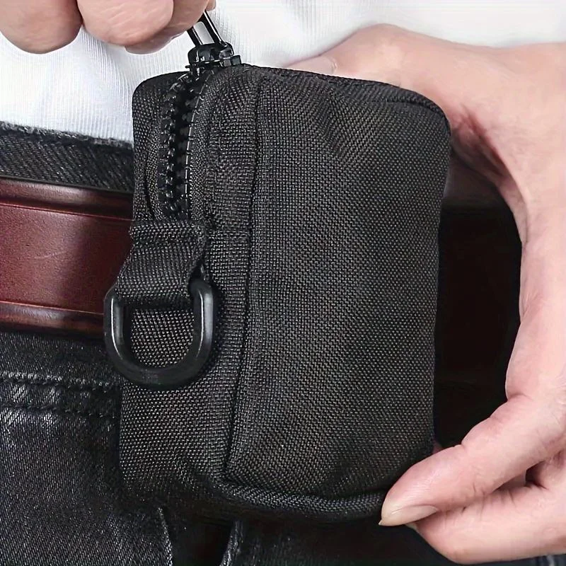 Outdoor Sports Tactical Gadget Kit Accessory Bag Mini Card Holder Coin Cigarette Bag Can Hang on Belt