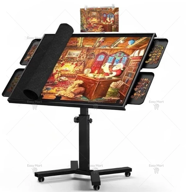 Adjustable Lifting Metal Ergonomic Table Puzzle Table