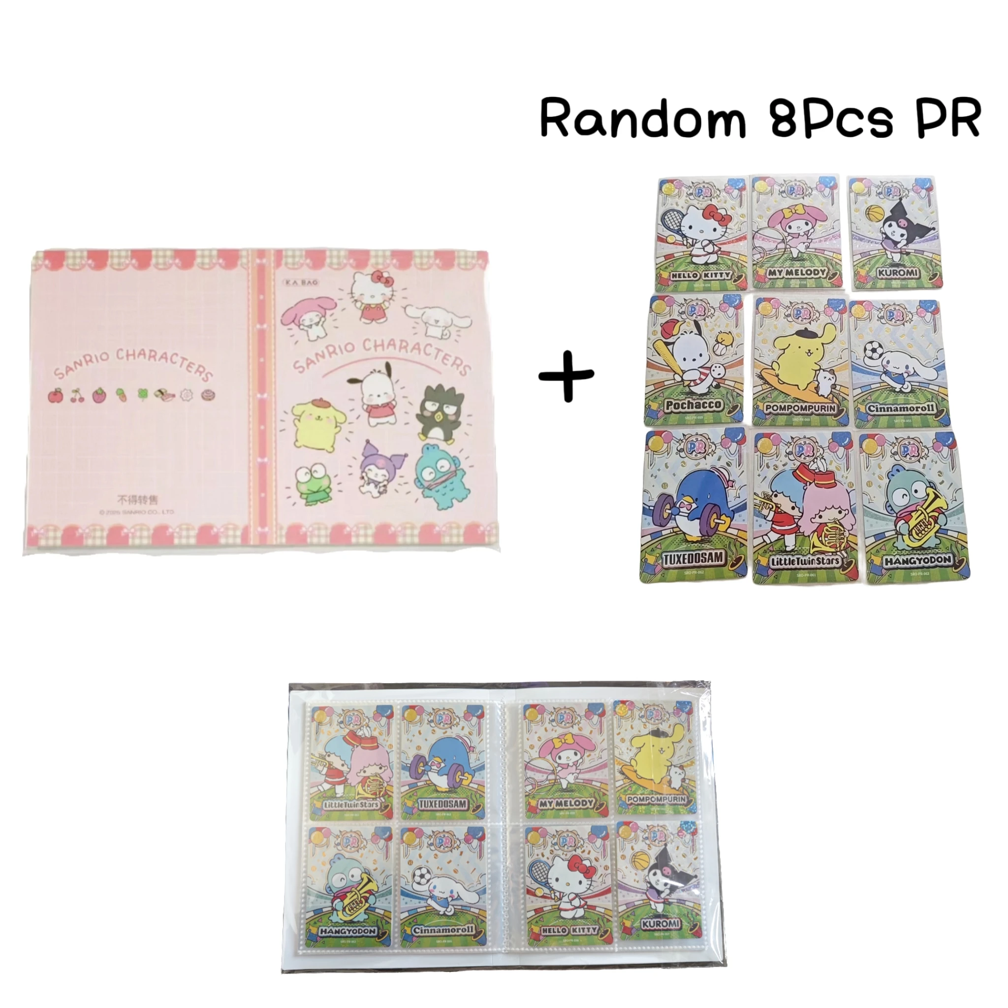 Original Box Card Sanrio Cute Anime Genuine Authorization Party Plan Characters Kuromi Kitty Melody Collection Birthday Gift image 3