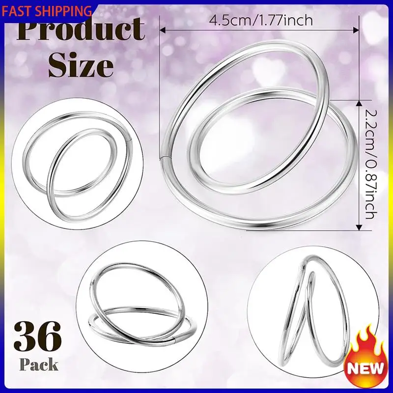 Hot Trend-72Pcs Metal Spiral Napkin Ring Buckles Simple Napkin Rings For Weddings Reception Dinner Party Buffet Table Decor Gold