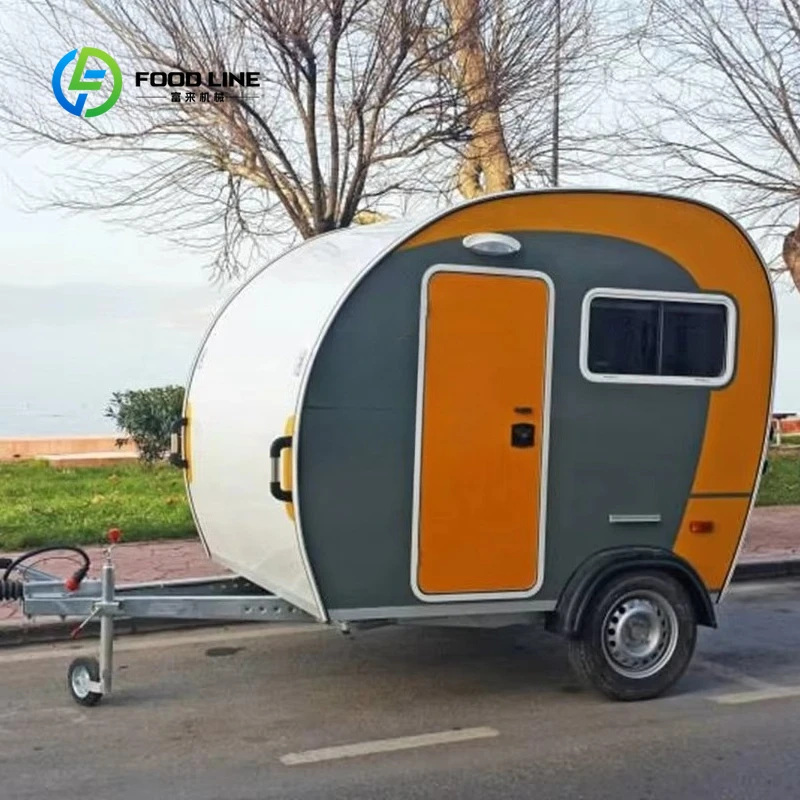 Customized Lightweight Motorhome Australian Standard Offroad Aluminum Campervan Awing Roof Rack Luxury Caravan Premium Quality