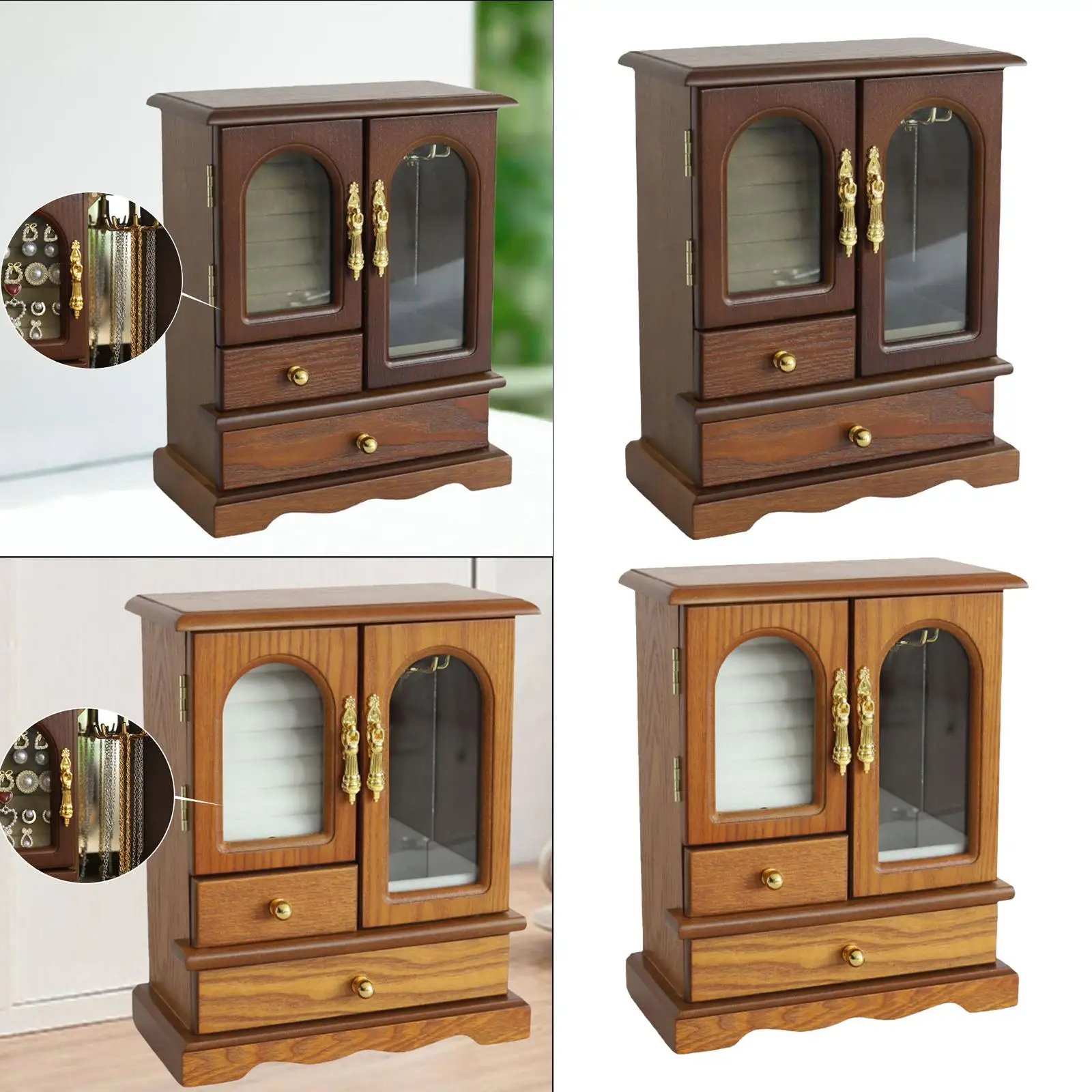 

Jewelry Organizer Container Jewelry Box for Bracelets Brooches Necklaces