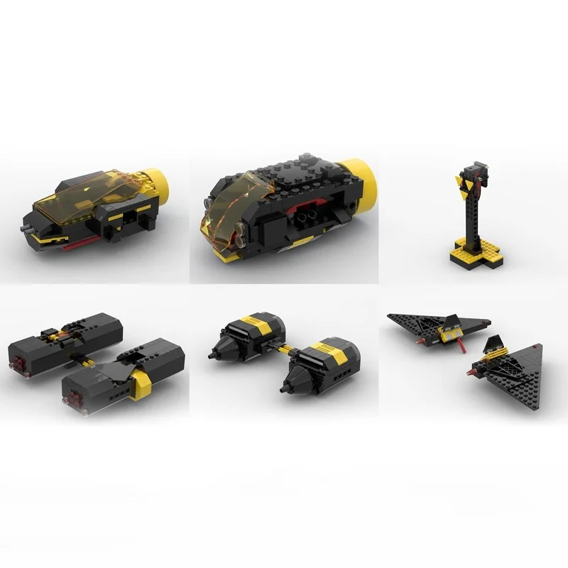 835 قطعة MOC Blacktron مخصص سبيدرز أيقونات نموذج اللبنات العمارة تجميع فكرة هدية الكريسماس لعبة أطفال عيد ميلاد #2