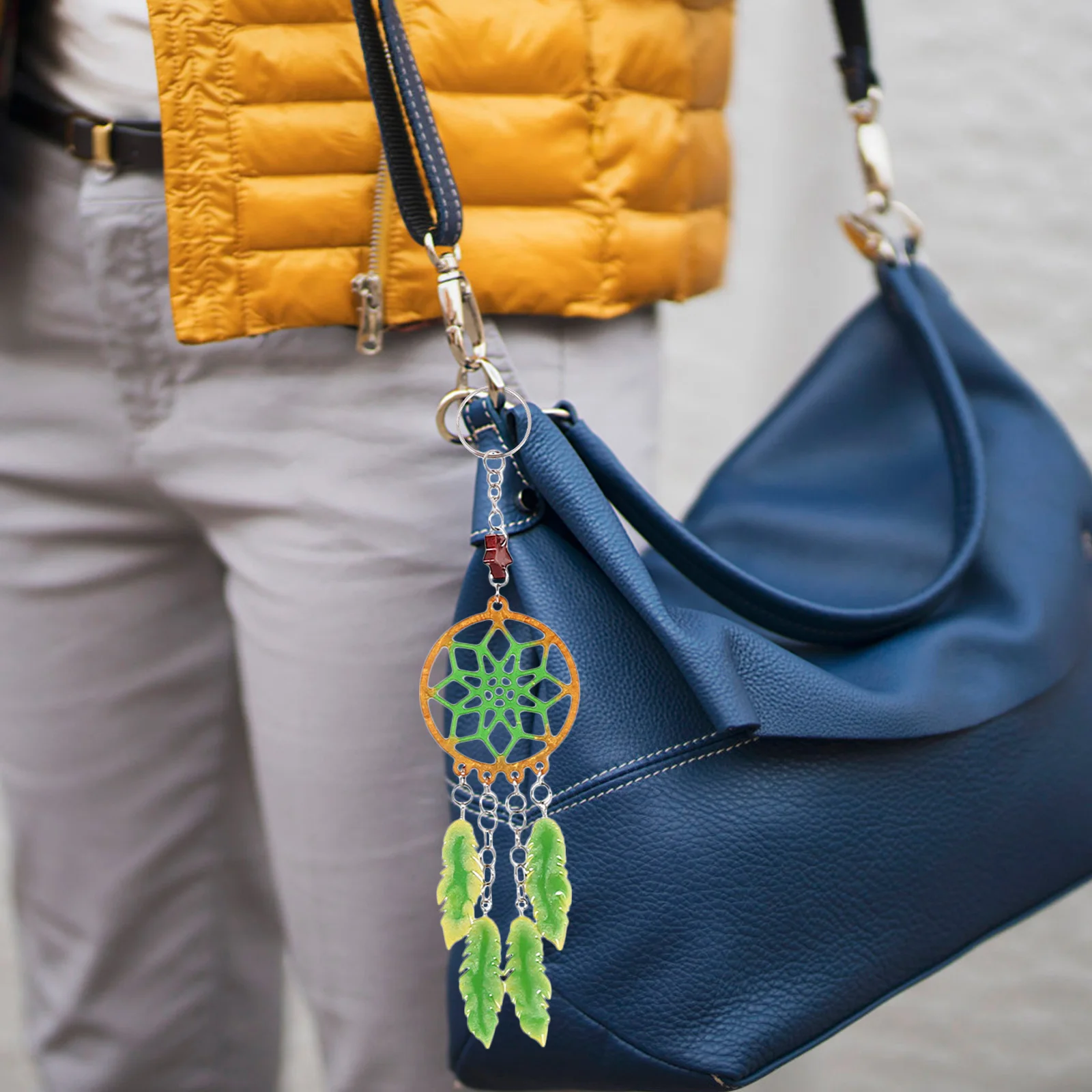 2 قطعة قالب صائد الأحلام من السيليكون DIY أداة حرفية متينة وآمنة للاستخدامات المتعددة سهلة الغسيل إضافة حشو صنع الهدايا #1