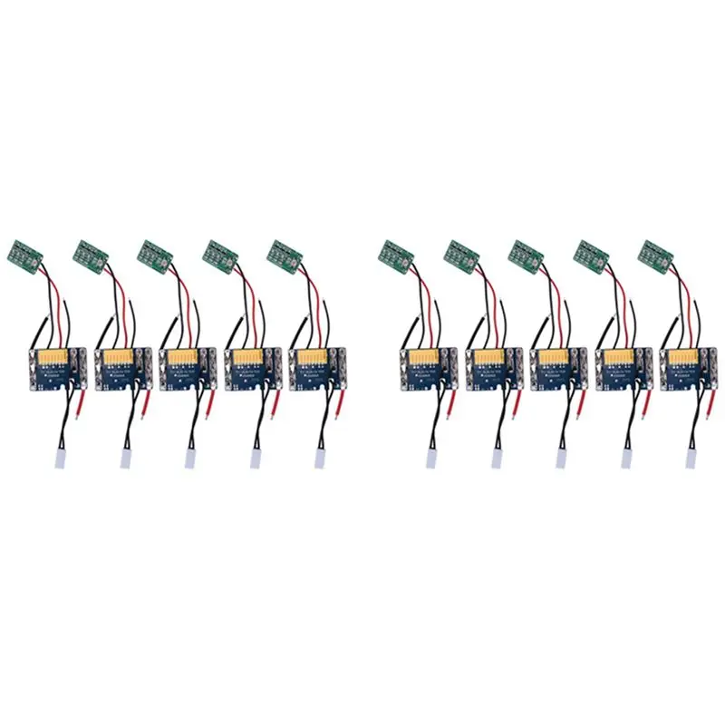 Delicate Texture-10Pcs Li- Battery PCB Charging Protection Circuit Board For 18V 1.5Ah 3Ah 6Ah 9Ah BL1415 BL1430 BL146