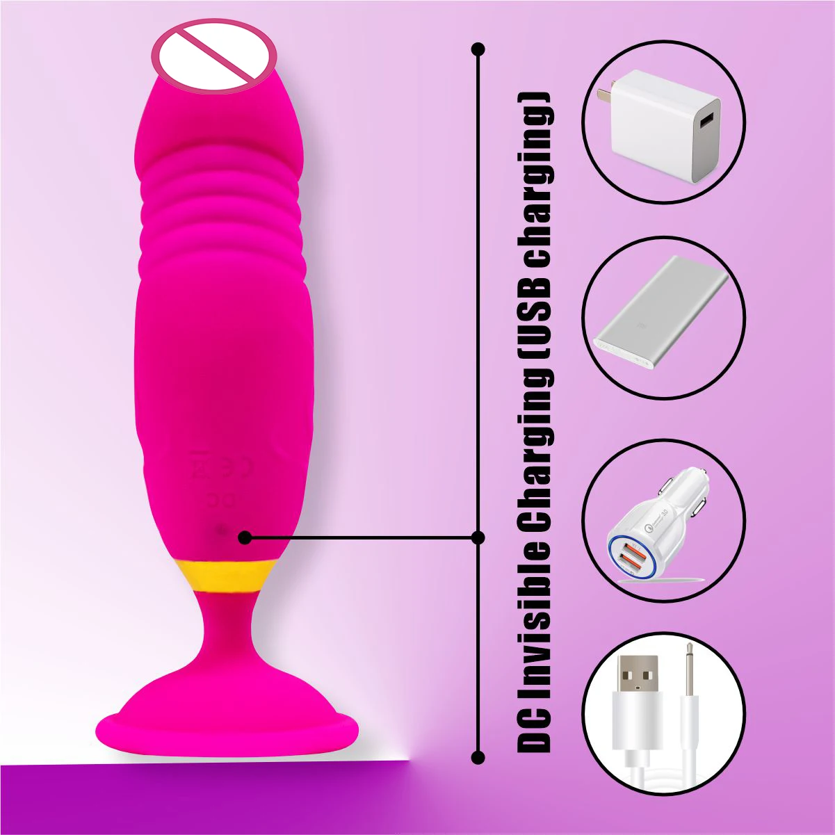 Retractable Butt Plug For Men Wearable Anal Vibrator Wireless Remote Control Telescopic Dildo Prostate Massager Sex Toys