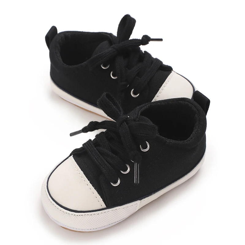 Frühlings- und Herbstkollektion: Neue Modische Vielseitige Stoffschuhe für Neugeborene, Bequeme Weichsohlen-Sneaker für 0-18 Monate – Detail 11