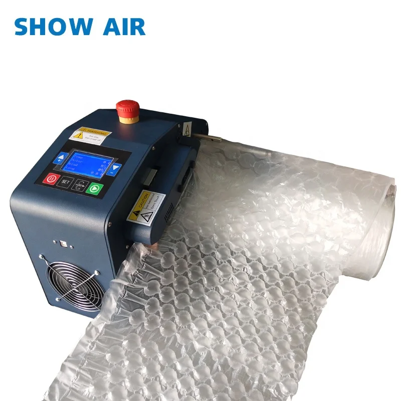 Cheap Machine Low Noise Fast Speed for Air Bubble Film Packaging Inflatable Air Pillow Rolls Packing Machine Air Cushion Buffer