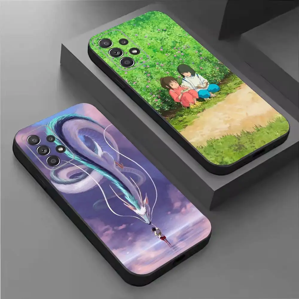 Mystic S-Spiriteds A-Away  Phone Case For Samsung S26,25,24,21,22,21,20,10,9,8,7,6,Ultra,Plus,Fe, Lite Black Cover