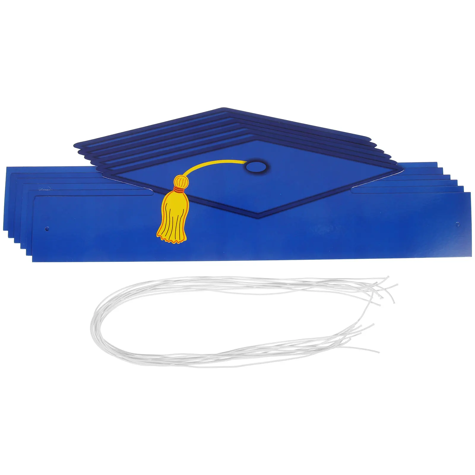 

12 Pcs Hat Graduation Paper Hats Graduation Hats High Grade Materials Party Decorations Kids Photo Props Gifts